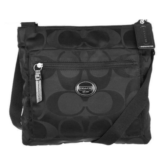 Coach Bags Coach New York Getaway Women Black Crossbody Nylon